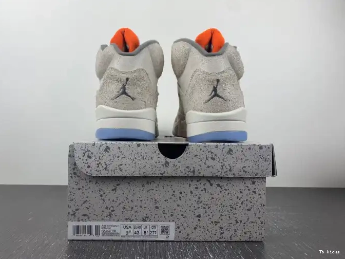Rep TBK Jordan FD9222-180 Retro 5 Orewood Air SE Craft Light Brown 0426